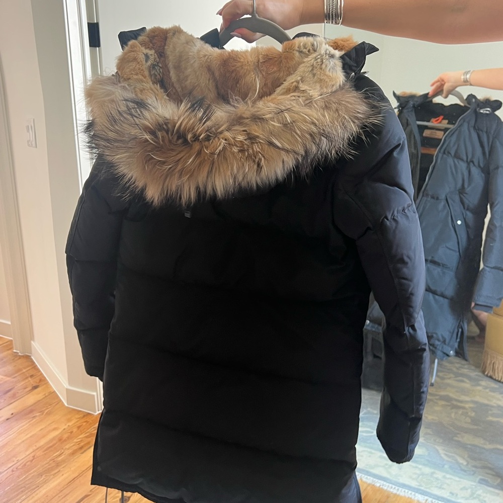 Parajumpers Puffer Coat with Fur Hood - Picture 3 of 13